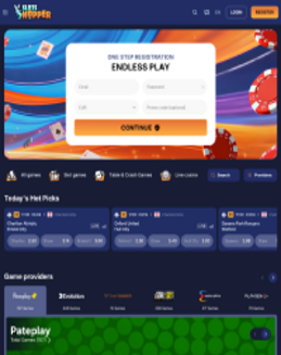 SlotsHopper Casino screenshot