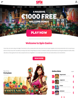 Spin Casino screenshot