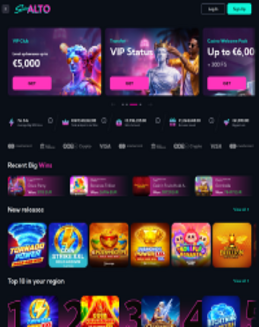 Spinalto Casino screenshot