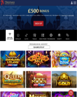 7 Sultans Casino screenshot