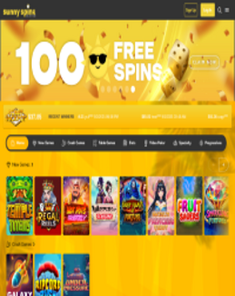 Sunnyspins Casino screenshot