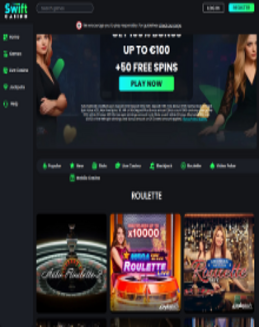Swift Casino screenshot