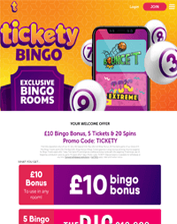 Tickety Bingo screenshot