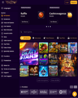 Tradition Casino screenshot