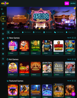Vegas2Web Casino screenshot