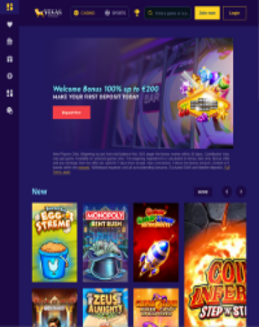 Vegas Paradise Casino screenshot