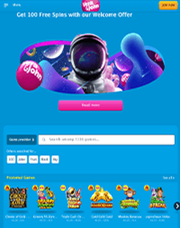 Vera John Casino screenshot