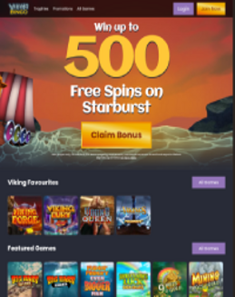 Viking Bingo Casino screenshot