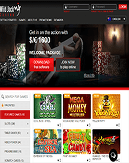 Wild Jack Casino screenshot