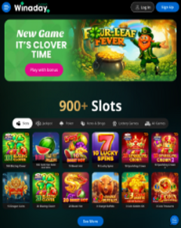 Winaday Casino screenshot