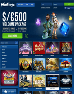 Wintingo Casino screenshot