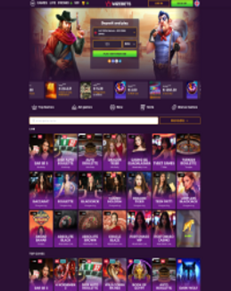 Wizebets Casino screenshot