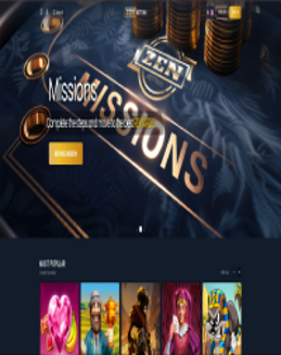 Zenbetting Casino screenshot