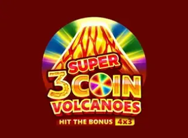 3 Super Coin Volcanoes Logo