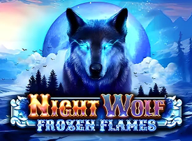 Night Wolf Frozen Flames