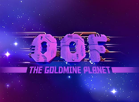 Oof The Goldmine Planet Logo