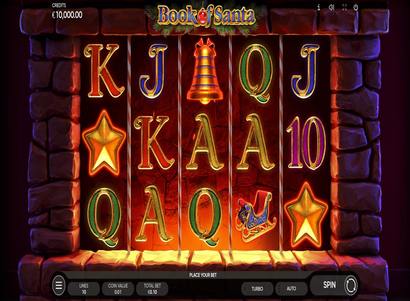 Spielbeispiel Book of Santa bei Highflybet