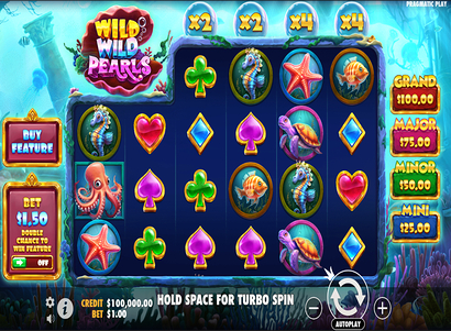Wild Wild Pearls Slot Screenshot