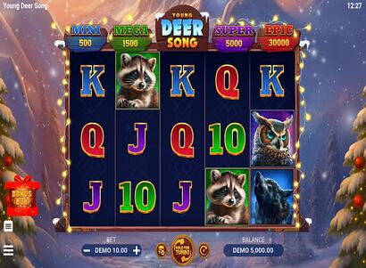 Screenshot del gioco Young Deer Song su VerdeCasino