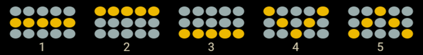 Sultan Strike Hold and Win paylines image
