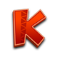 3 hot chillies k symbol